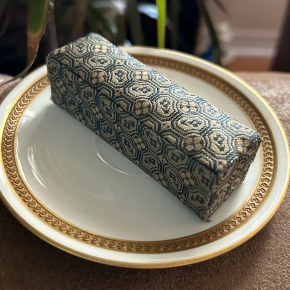 Vintage Cloisonné Make-Up Brush